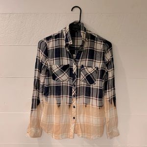 Bleached flannel